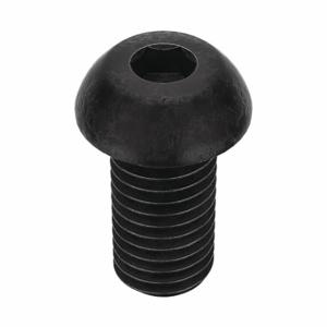 GRAINGER BHSIA0620125-010P Socket Head Cap Screw, 5/8 Inch-11 Thread Size, 1 1/4 Inch Length, Button, Black Oxide | CQ4WXE 1CA63