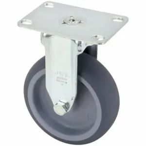 GRAINGER BKPA-TPA 80G-12 Standard Plate Caster, 3 7/8 Inch Dia, 4 3/8 Inch Height | CQ6YCC 490V25