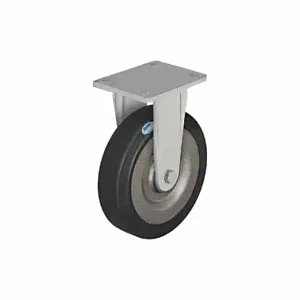 GRAINGER BO-SE 250K Standard Plate Caster, 9 13/16 Inch Dia, 11 5/8 Inch Height, Soft | CQ6YKL 489A75