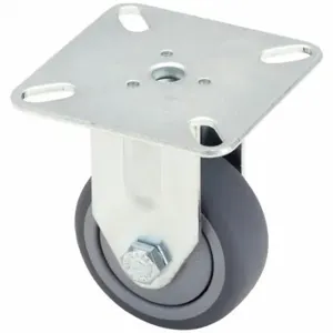 GRAINGER BPA-TPA 50KF Standard Plate Caster, 2 Inch Dia, 2 13/16 Inch Height | CQ6YBP 490V26