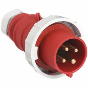 GRAINGER BRY430P7W Pin and Sleeve Plug, 30 A, 480VAC, IEC Grounding, 5 hp Horsepower Rating | CQ3QEH 49YX93