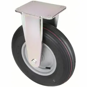 GRAINGER BS-P 410K Plate Caster With Pneumatic Wheels, 15 3/4 Inch Dia, Rigid Caster | CQ4UNQ 454M98