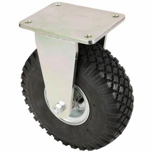 GRAINGER BS-PS 315K Plate Caster With Pneumatic Wheels, 12 Inch Dia, Rigid Caster | CQ4UNP 454N69