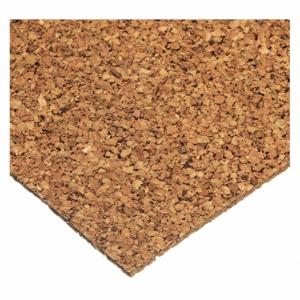 GRAINGER BULK-CRK-29 Gasket Sheet, Cork, 1 ft Length, 1 ft Width, 3/8 Inch Thick, Acrylic Adhesive Backing | CP8ZZC 56GN10