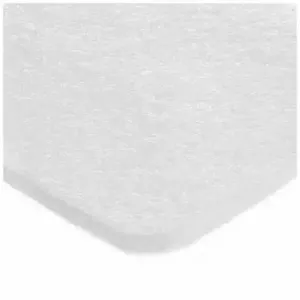 GRAINGER BULK-FFS-PET-10 Polyester Filter Felt Sheet, White, 36 Inch Length, 325 Deg F Max Temp, 6 ft Width, Plain | CP9KQG 797P20