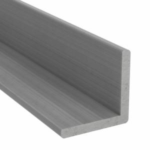 GRAINGER BULK-PA-PVC-1 Angle Stock, 6 Ft Plastic Length, 1/2 Inch X 1/2 Inch Size | CQ3QRC 60DN66