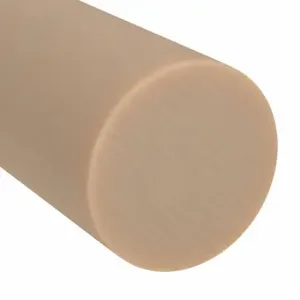 GRAINGER BULK-PR-ABS-134 Plastic Rod, 1 Ft Plastic Length, Beige, Opaque, 7, 200 Psi Tensile Strength | CP6QLY 497Y64