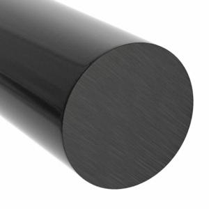 GRAINGER BULK-PR-ACB-5 Plastic Rod, 6 Ft Plastic Length, Black, Opaque, 9, 100 Psi Tensile Strength | CP6UVR 497Y31