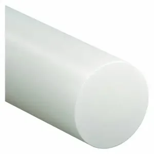 GRAINGER 69601104 Plastic Rod, 5 Ft Plastic Length, White, Opaque, 5, 800 Psi Tensile Strength | CQ7TBY 482T84