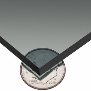 GRAINGER BULK-PS-PCT-53 Kunststoffplattenmaterial, 0.125 Zoll Kunststoffdicke, 6 Zoll B x 48 Zoll L, transparent | CQ3TQA 60RR28