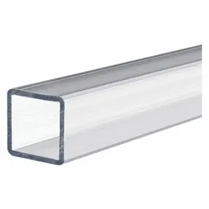 GRAINGER BULK-RPT-PC-16 Tube Stock, 3 ft Plastic Length, Clear, 5/64 Inch Wall Thick, 2 Inch Outside Width | CQ3TNY 60DN45