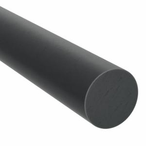 GRAINGER BULK-RR-P75-1 Polyurethane Rod, Standard, 1/4 Inch Dia, 4 ft Length, 75D, Black, Opaque | CQ4JHT 784X59