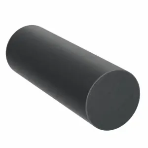 GRAINGER BULK-RR-P75-80 Polyurethane Rod, Standard, 4 Inch Dia, 6 Inch Length, 75D, Black, Opaque | CQ4JYA 784XE8