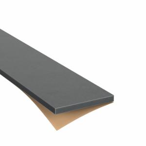 GRAINGER BULK-RS-HUS70-320 Buna-N Strip, 6 Inch X 5 Ft, 0.375 Inch Thickness, 70A, Acrylic Adhesive Backed, Black | CP8FFP 241RH0
