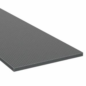 GRAINGER BULK-RS-N60TXT-78 Neoprene Sheet, 36 Inch X 5 Ft, 0.25 Inch Thickness, 60A, Plain Backing, Black, Textured | CQ2VRP 241GJ2