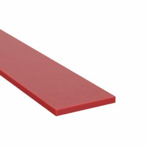 GRAINGER BULK-RS-S60-87 Silicone Strip, 1/4 Inch X 10 Ft, 0.25 Inch Thickness, 60A, Plain Backing, Red, Smooth | CQ4RQP 715D15