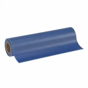 GRAINGER BULK-RS-S60MD-5 Silicone Roll, 36 Inch X 50 Ft, 0.25 Inch Thickness, 60A, Plain Backing, Blue, Smooth | CQ4TJW 785GH8