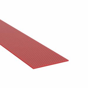 GRAINGER BULK-RS-SFR70-51 Silicone Strip, Fabric-Reinforced, 4 Inch X 36 Inch, 70A, Red, Smooth | CQ4TJL 56CY51