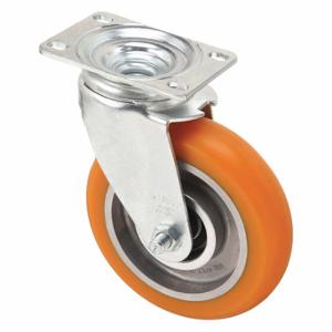 GRAINGER CDP-G-87 Standard Plate Caster, 5 Inch Dia, 6 1/4 Inch Height | CQ6YFR 45XC27