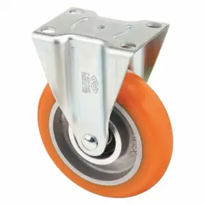 GRAINGER CDP-G-89 Standard Plate Caster, 5 Inch Dia, 6 1/4 Inch Height, Rigid Caster | CQ6YFT 45XC29