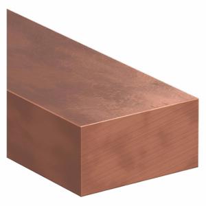 GRAINGER CF.5X4 110 Copper Rectangular Bar, 4 Inch X 6 Ft Nominal Size, 0.5 Inch Thickness | CP8YPJ 2AUC1