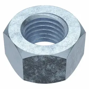 GRAINGER CLNI21000-010P Lock Nut, Center Lock Distorted Thread, 1 Inch-8 Thread Size, Steel, Grade A, Zinc Plated | CQ2JPL 4FAR8