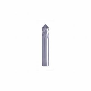 GRAINGER CM40125X Chamfer Mill, Altin Finish, 4 Flutes, 90 Degree Included Angle, 1/2 Inch Cut | CP8VNN 54PY99