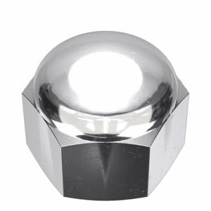 GRAINGER CPB073 Cap Nut, 1/4 Inch-20 Thread, Chrome Plated, Not Graded, Brass, 0.375 Inch Height | CP8JWA 6NU89