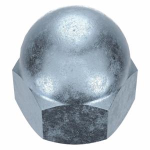 GRAINGER CPB084 Cap Nut, #10-24 Thread, Zinc Plated, Not Graded, 0.406 Inch Height, 3/8 Inch Hex Width | CP8JTU 6NY10