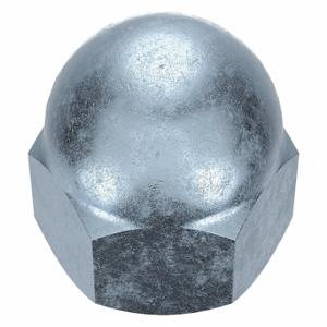 GRAINGER CPB093 Cap Nut, 7/16 Inch-20 Thread, Zinc Plated, Not Graded, Steel, 0.688 Inch Height | CP8JZD 6NY19