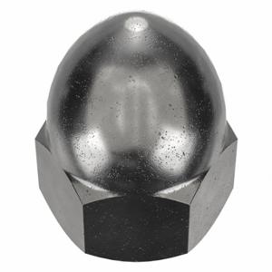 GRAINGER CPB119 Cap Nut, High Crown, 5/8 Inch-18 Thread, Black Oxide, Not Graded, Steel, 1.281 Inch Height | CP8KCC 6XEH6