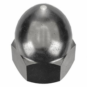 GRAINGER CPB120 Hutmutter, hohe Krone, 3/4 Zoll-10 Gewinde, schwarzes Oxid, nicht sortiert, Stahl, 1.453 Zoll Höhe | CP8KBQ 6XEH7