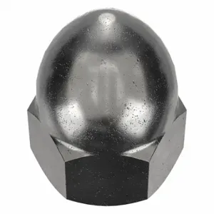 GRAINGER CPB120 Cap Nut, High Crown, 3/4 Inch-10 Thread, Black Oxide, Not Graded, Steel, 1.453 Inch Height | CP8KBQ 6XEH7