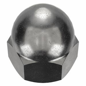 GRAINGER CPB163 Hutmutter, niedrige Krone, 3/8 Zoll-24 Gewinde, schwarzes Oxid, nicht sortiert, Stahl, 0.625 Zoll Höhe | CP8KFF 6XEP0
