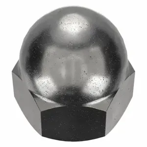 GRAINGER CPB165 Cap Nut, Low Crown, 7/16 Inch-20 Thread, Black Oxide, Not Graded, Steel, 0.688 Inch Height | CP8KGD 6XEP2