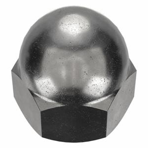 GRAINGER CPB166 Hutmutter, niedrige Krone, 1/2 Zoll-13 Gewinde, schwarzes Oxid, nicht sortiert, Stahl, 0.406 Zoll Höhe | CP8KEG 6XEP3