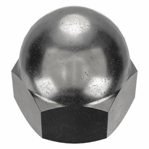 GRAINGER CPB167 Hutmutter, niedrige Krone, 1/2 Zoll-20 Gewinde, schwarzes Oxid, nicht sortiert, Stahl, 0.406 Zoll Höhe | CP8KEK 6XEP4