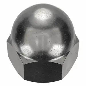 GRAINGER CPB167 Cap Nut, Low Crown, 1/2 Inch-20 Thread, Black Oxide, Not Graded, Steel, 0.406 Inch Height | CP8KEK 6XEP4