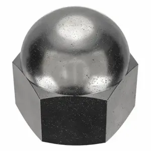 GRAINGER CPB173 Cap Nut, Low Crown, 3/4 Inch-16 Thread, Black Oxide, Not Graded, Steel, 1.156 Inch Height | CP8KFA 6XER0