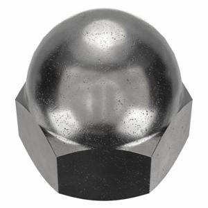 GRAINGER CPB176 Cap Nut, Low Crown, 1 Inch-8 Thread, Black Oxide, Not Graded, Steel, 1.547 Inch Height | CP8KEE 6XER3