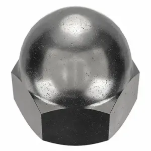 GRAINGER CPB178 Cap Nut, Low Crown, 1 1/4 Inch-7 Thread, Black Oxide, Not Graded, Steel, 1.953 Inch Height | CP8KDZ 6XER5