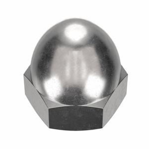 GRAINGER CPB282 Cap Nut, #12-24 Thread, Plain, 18-8, 0.406 Inch Height, 3/8 Inch Hex Width | CP8JUG 38C955