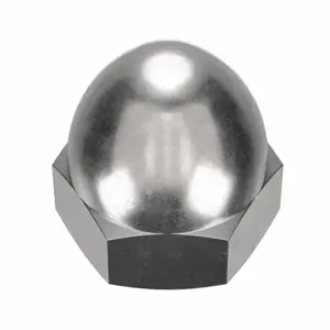 GRAINGER CPB282 Cap Nut, #12-24 Thread, Plain, 18-8, 0.406 Inch Height, 3/8 Inch Hex Width | CP8JUG 38C955