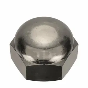 GRAINGER CPB296 Cap Nut, 1/2 Inch-13 Thread, Nickel Plated, Not Graded, Brass, 0.563 Inch Height | CP8JVM 38D049