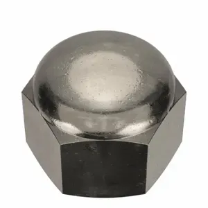 GRAINGER CPB301 Cap Nut, 1 Inch-8 Thread, Nickel Plated, Not Graded, Brass, 1.25 Inch Height | CP8JVH 38D054