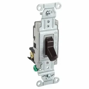 GRAINGER CSB320B Wall Switch, Toggle Switch, 3-Way, Brown, 20 A, Screw Terminals, Screw Terminals | CP9EEH 49YZ73