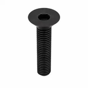 GRAINGER DFSC0380150CP-PK100 Socket Flat Head Screw, 3/8-16 Thread Size, 1 1/2 Inch Length, Flat, Black Oxide, Steel | CQ4UYR 5YPT8