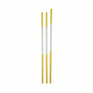 GRAINGER DM650 Property Marker, Fiberglass, 48 Inch Height, Reflective Post Only, No Reflector, 12 PK | CQ4CVG 9TL27