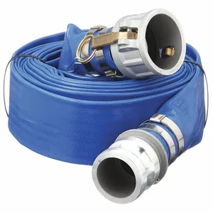 GRAINGER DPX600-50CE-G Water Discharge Hose, 6 Inch Heightose Inside Dia, 50 ft Hose Length, 50 psi, Blue | CQ7XZY 52EE30