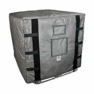 GRAINGER DQ4275 Insulated Cover, Full Coverage, 275 Gal/55 Gal, Gray, Indoor | CV4MRQ 21YL48